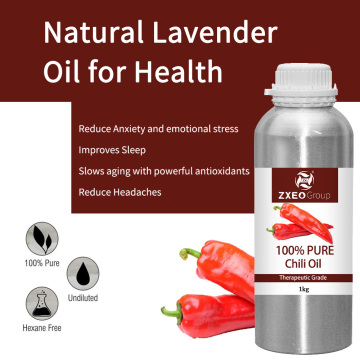 red chili essential Oil pepper Capsicum paprika oil With 99% Capsaicin for skincare slimming product