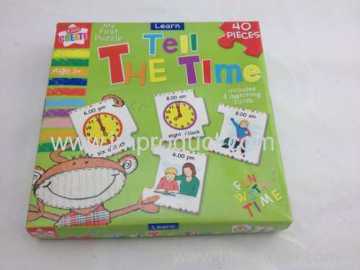 40 Pieces Time Puzzles?