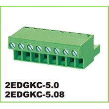 5.08mm Feed Melalui Konektor Blok Terminal Pluggable