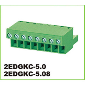 5.08mm Feed Melalui Konektor Blok Terminal Pluggable