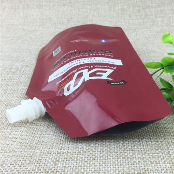 For gasoline packaging with nozzle packaging bag