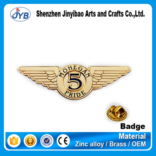 nice price custom 3m metal label pin badges zinc alloy metal round car badge