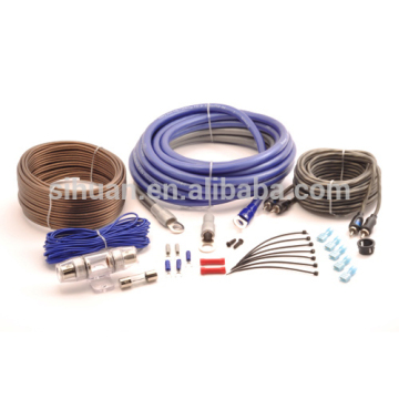 china professional 4ga car amp wiring kits for car audio system