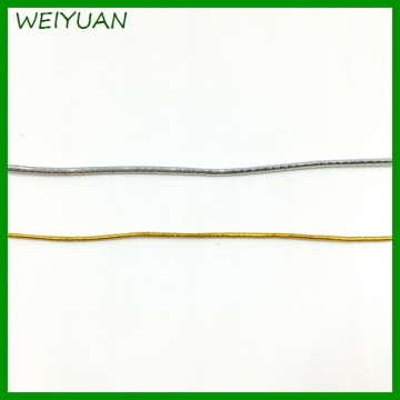 Factory supply thin round elastic band cord