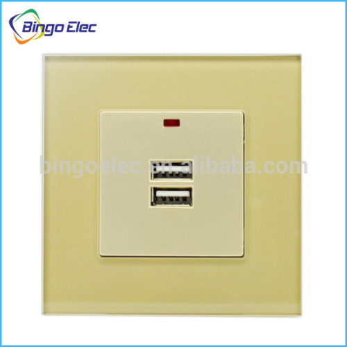 USB charging wall socket