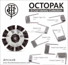 Top selling Octopak 8 in 1 stapled zipper tigger coil