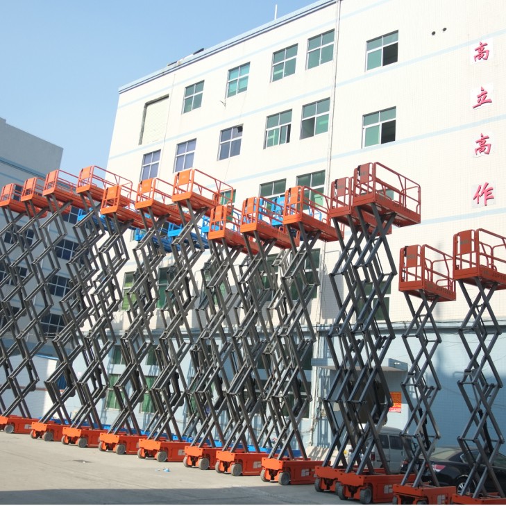 Self-Propelled Car Lift with CE Standard