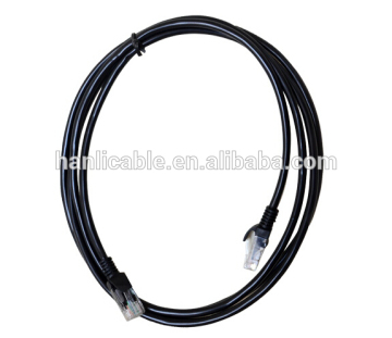 PATCH CORD UTP CAT5E BLACK COLOR