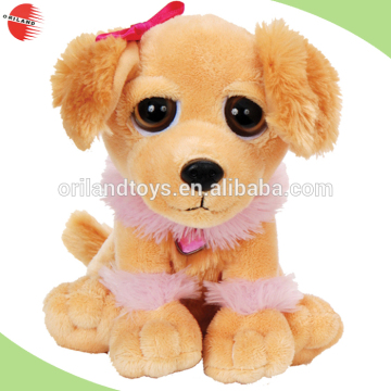 big eyes plush dog