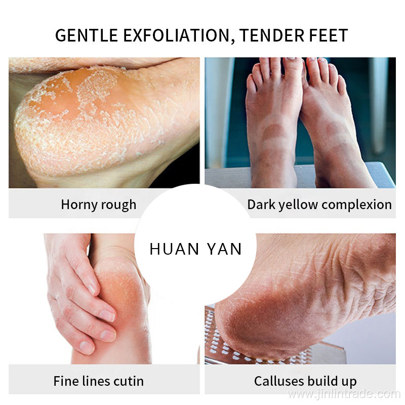 Hydrating nourishing exfoliating peeling foot mask