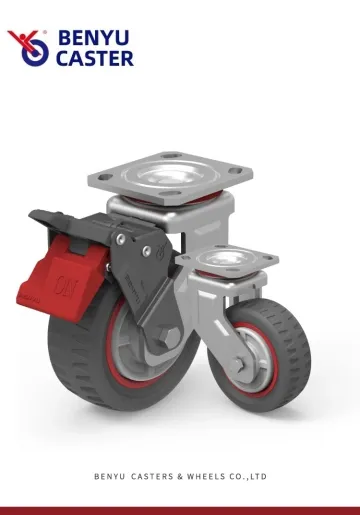 Caster Wheel with Top Plate Swivel