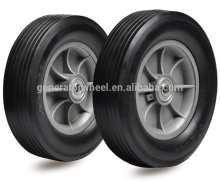 solid rubber wheels 10x2.75 for garden caddy, garden cart, industrial cart