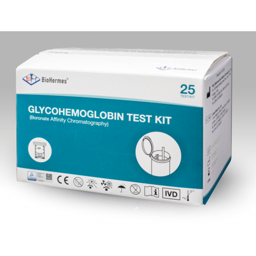 Laboratoriumkliniek Glyceerde hemoglobine-testkit