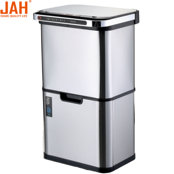 JAH Large Capacity Recycling Sortable Dustbin with Ozone