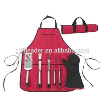 BBQ Tool Set with Apron