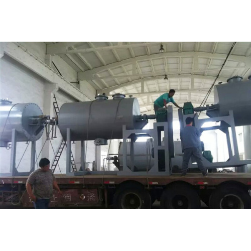 Single Shaft Vacuum Harrow Hollow Paddle Dryer for Chemical Industry