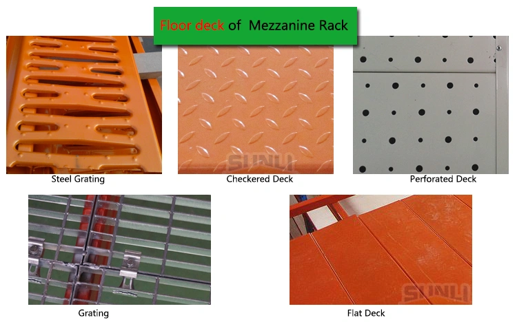 Multi Level Shelving Modular Storage Mezzanine Racking