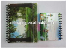 high-quality 3D index ring binder notebook with pp plastic cover