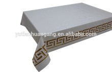 Waterproof PVC Table Cloth/ white table cloth