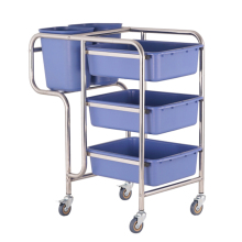Service Furniture Amenities 3 Tier Serving Trolley