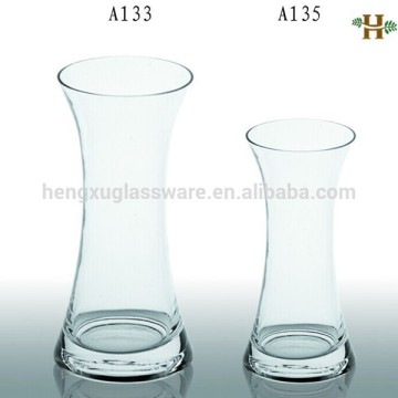 Crystal home decorative items,tall galss vase