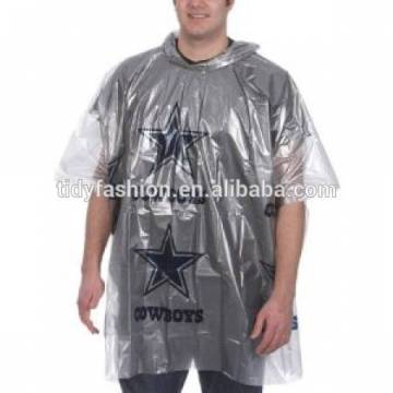 Cheap Custom Printed Disposable Rain Poncho