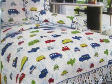 Baby Boy Bedding with car pattern