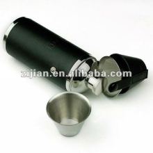 6oz leather covered hip flask