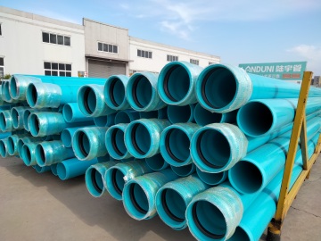 High-pressure PVC-UH pipes for water systems