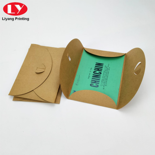 Gerecycled bruine kraft paper cadeau -envelop aangepast