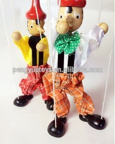 wooden marionette for kids toys