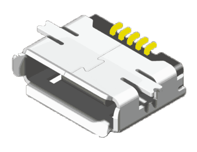 마이크로 USB 5P B 타입 리셉터클 SMT