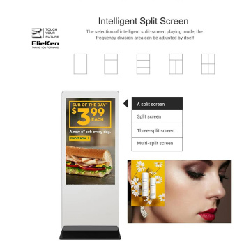 Mirror Advertising AI Magic Mirror Indoor Display