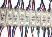 2 SMD 5050 RGB Seven Color LED Pixel Module IP65 DC 12V CE