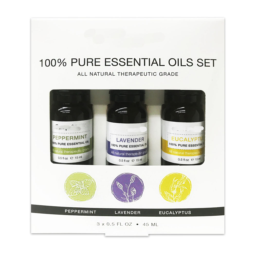 Private Label 10ml Huiles Essentielles Lot de 3