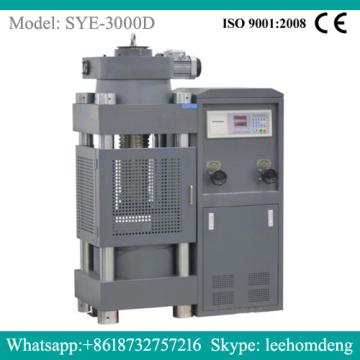 3000KN Compressive strength testing machine