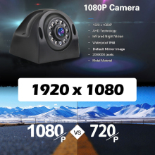 1920*1080P AHD Side View Camera 360° Adjustable Angle