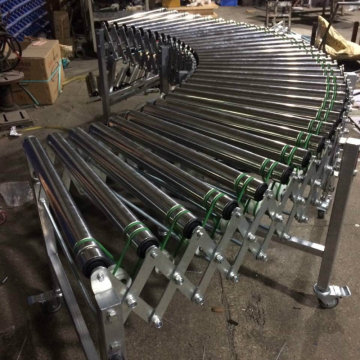 Flexible Turning Conveyor Flexible Roller Conveyors System