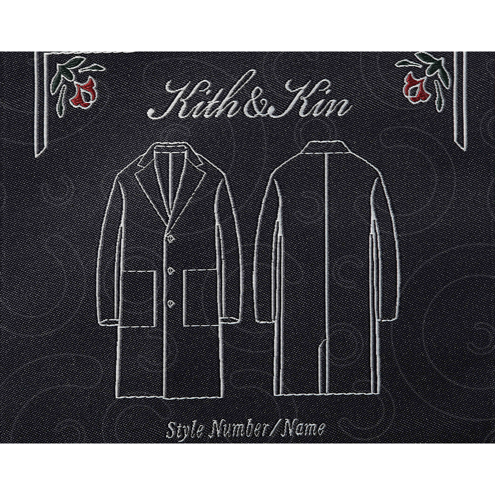Label tenunan dengan kepadatan tinggi dan indah High-density and exquisite woven labels