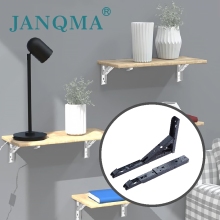 foldable triangular wall-mounted storage rack Bracket