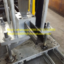 U shape guide rail machine shuttering door guide rail roll forming machinery