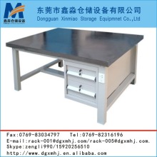 Hot Heavy Duty Steel Tool Workbench With Drawers