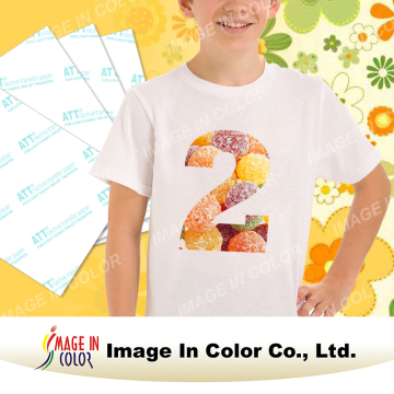 Light heat transfer printing paper