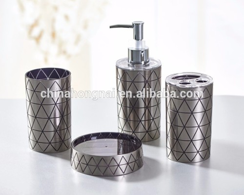 4pcs bathroom accessories, modern design bathroom accessory sets