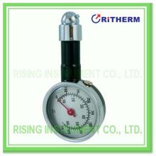 Metal dial tire gauge