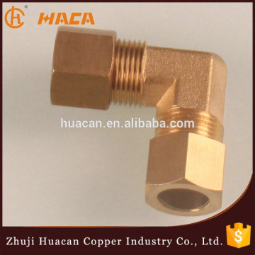 good quality brass fitting compression elbow joints