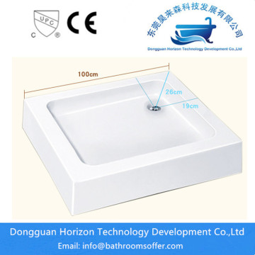 Shallow shower tray slim shower tray