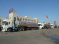 3 ล้อรถบรรทุกถังน้ำมันเชื้อเพลิงขนาด 40,000 ลิตรสำหรับประเทศจีนเบนซิน