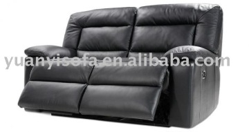 YR2063 Heated leather sofa,italy leather recliner sofa