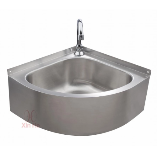 Stainless steel triangle sink Space saving